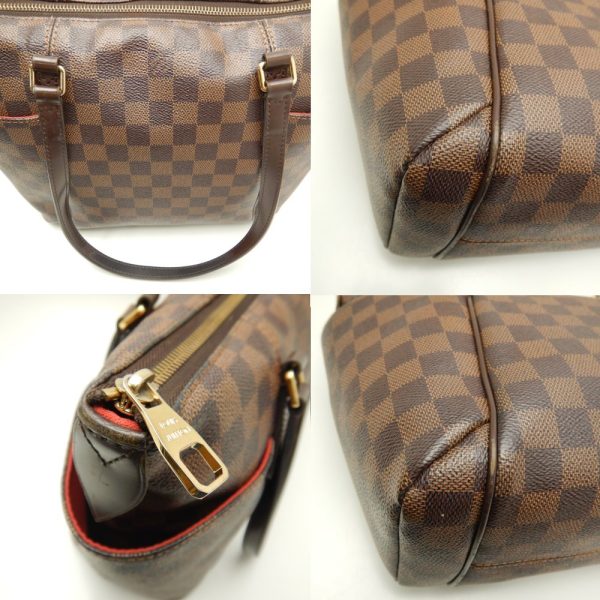 4 Louis Vuitton Damier Totally PM Ebene Tote Bag Brown