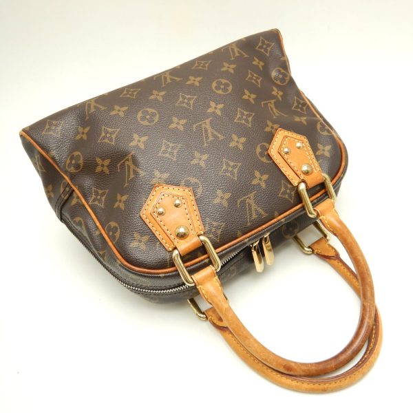 4 Louis Vuitton Monogram Manhattan PM Brown Handbag