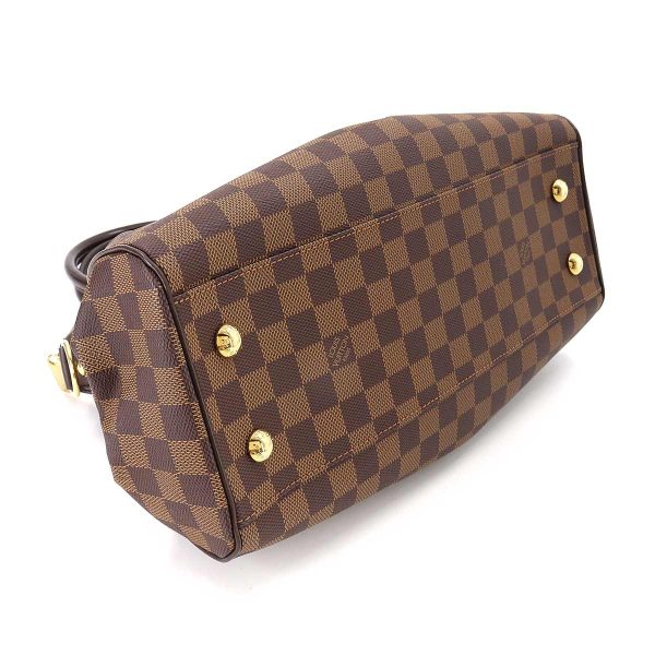 4 Louis Vuitton Damier Trevi PM 2 Way Hand Shoulder Bag Ebene