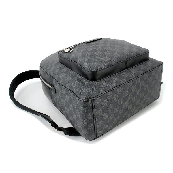 4 Louis Vuitton Damier Graphite Josh Backpack Rucksack Black Gray