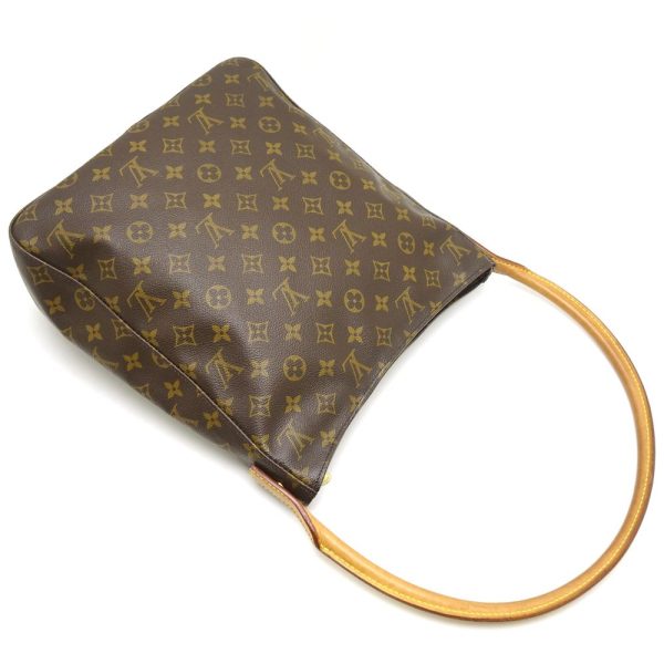 4 Louis Vuitton Monogram Looping GM Brown Shoulder Bag