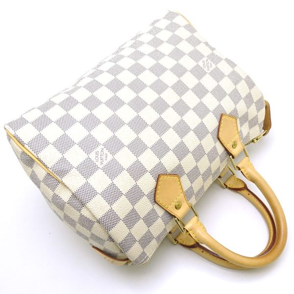 4 Louis Vuitton Damier Azur Speedy 25 Boston Bag