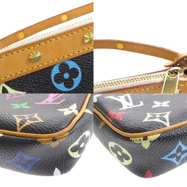 45114395 12 combine Louis Vuitton Pochette Monogram Multicolor Handbag Canvas