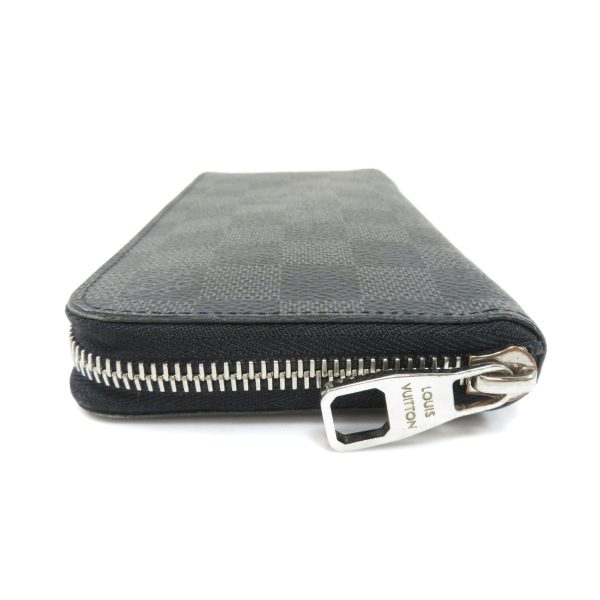 45314294 3 Louis Vuitton Zippy Vertical Damier Graphite Long Wallet