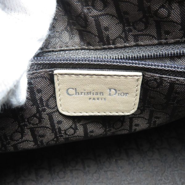 45412080 6 Christian Dior 2way Handbag Calf Brown