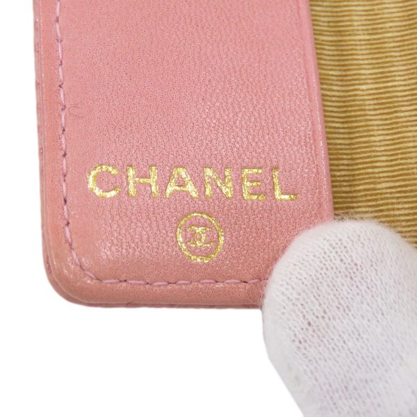 45514182 5 Chanel Cocomark Key Case Caviar Skin Pink