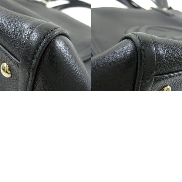 45514286 16 combine Gucci Soho Handbag Leather Ladies Black