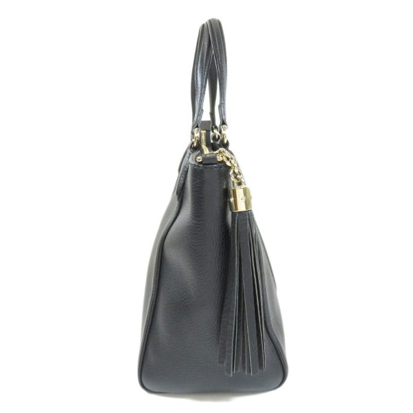 45514286 3 Gucci Soho Handbag Leather Ladies Black