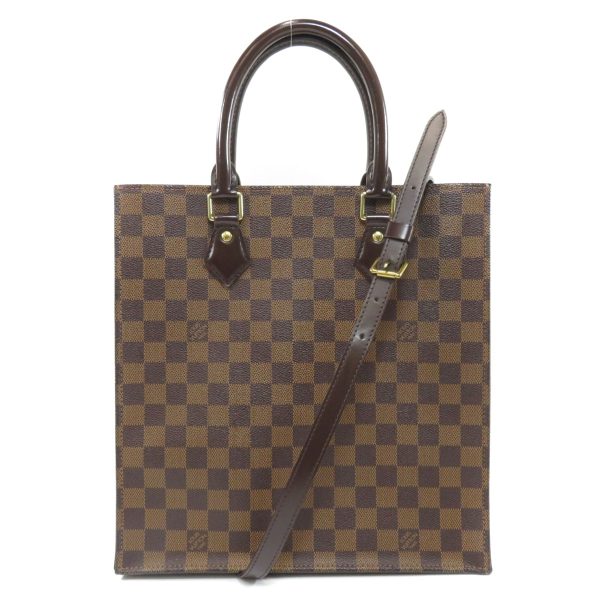 45527009 1 Louis Vuitton Sac Plat PM Damier Ebene Tote Bag