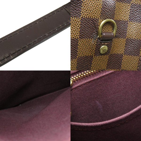 45527009 13 combine Louis Vuitton Sac Plat PM Damier Ebene Tote Bag