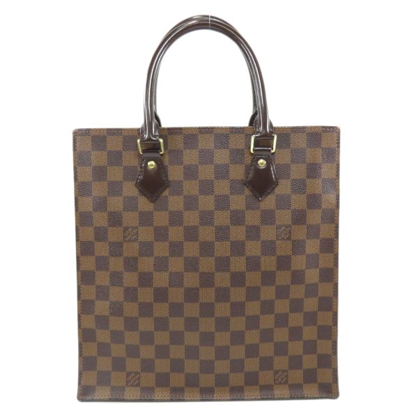 45527009 2 Louis Vuitton Sac Plat PM Damier Ebene Tote Bag