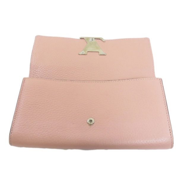 45614313 4 Louis Vuitton Portefeuille Capucines Magnolia Long Wallet Taurillon