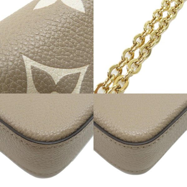 45614381 9 combine Louis Vuitton Pochette Felicie Shoulder Bag Monogram Implant Creme