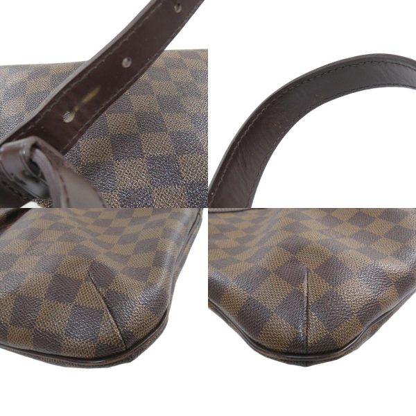 45707207 16 combine Louis Vuitton Bloomsbury PM Damier Ebene Shoulder Bag Canvas