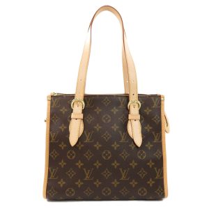 45714013 1 Louis Vuitton Neverfull PM Monogram Tote Bag Brown