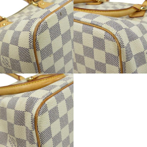 45714015 19 combine Louis Vuitton Saleya PM Damier Azur Handbag Canvas