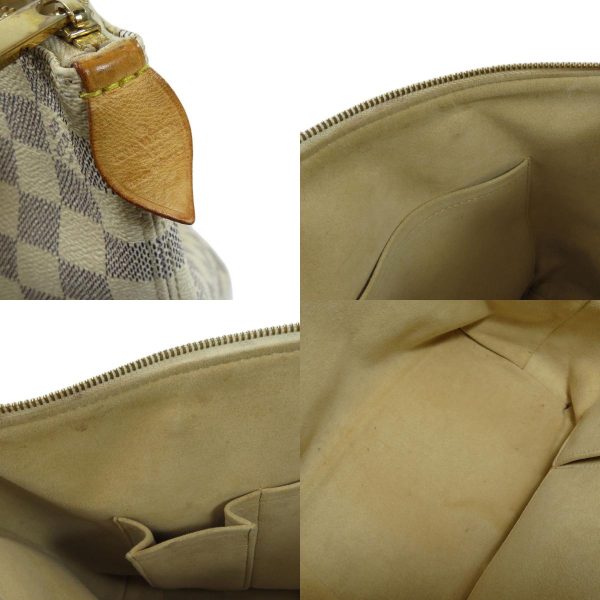 45714015 7 combine Louis Vuitton Saleya PM Damier Azur Handbag Canvas