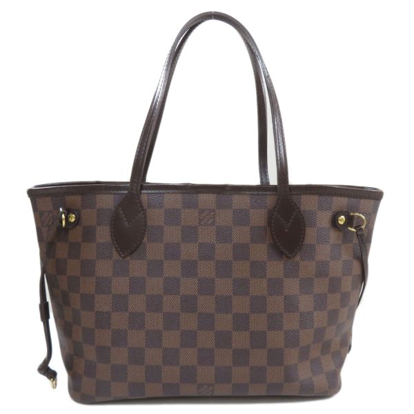 45714065 1 Louis Vuitton Neverfull PM Damier Ebene Tote Bag