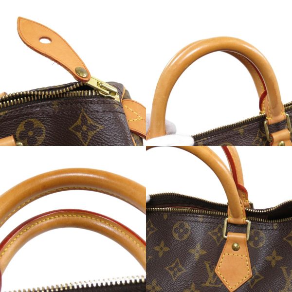 45714112 12 combine Louis Vuitton Speedy Monogram Boston Bag Canvas