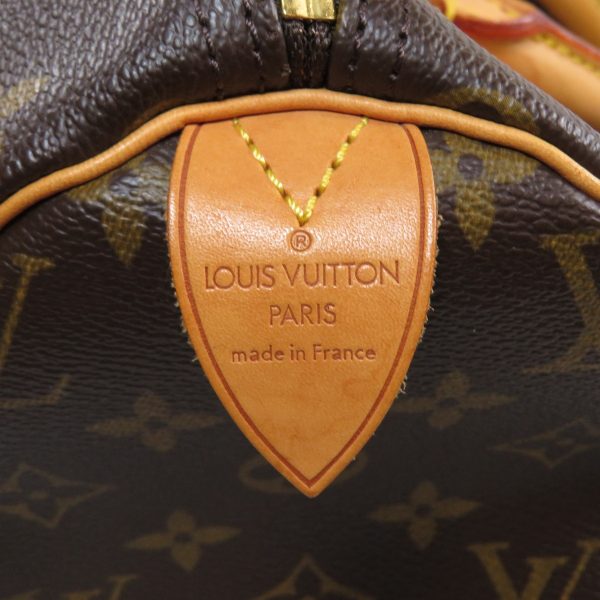 45714112 7 Louis Vuitton Speedy Monogram Boston Bag Canvas