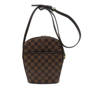 45714123 1 Louis Vuitton Palas BB Tote Bag Monogram Canvas Leather Brown Black