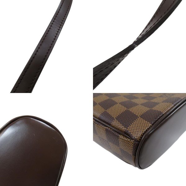 45714123 12 combine Louis Vuitton Ipanema PM Damier Ebene Shoulder Bag Canvas