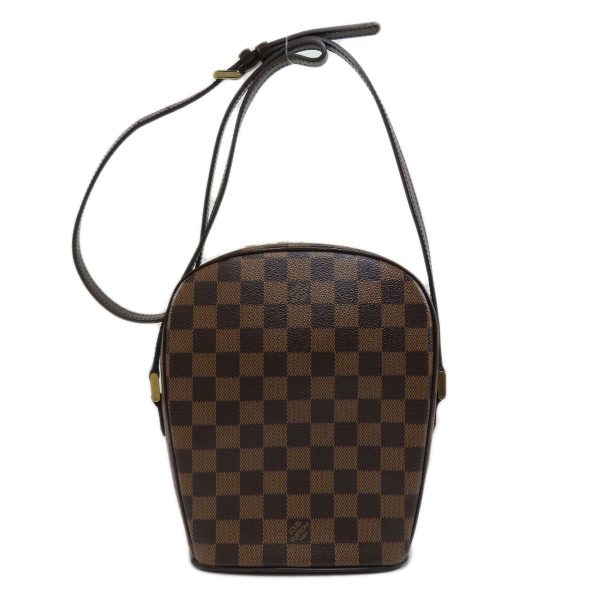45714123 2 Louis Vuitton Ipanema PM Damier Ebene Shoulder Bag Canvas