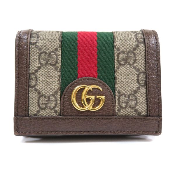 45714188 1 Gucci GG Marmont Offdia Bi fold Wallet With Coin Purse Calf