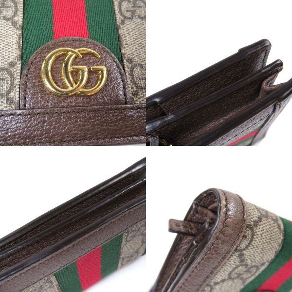 45714188 12 combine Gucci GG Marmont Offdia Bi fold Wallet With Coin Purse Calf