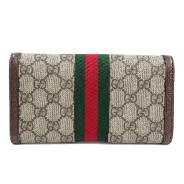 45714190 2 Gucci GG Marmont Offdia Long Wallet With Coin Purse PVC Ladies