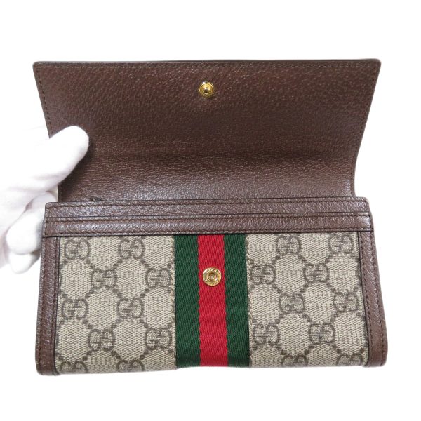 45714190 4 Gucci GG Marmont Offdia Long Wallet With Coin Purse PVC Ladies