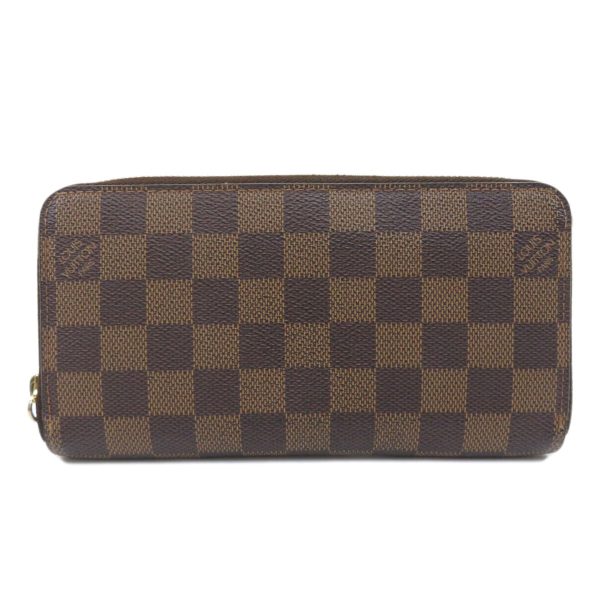 45714358 1 Louis Vuitton Zippy Damier Ebene Long Wallet Canvas