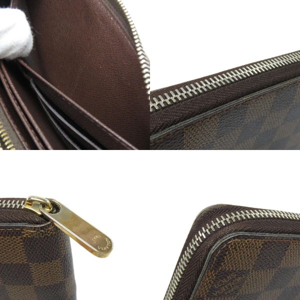 45714358 12 combine Louis Vuitton Zippy Damier Ebene Long Wallet Canvas