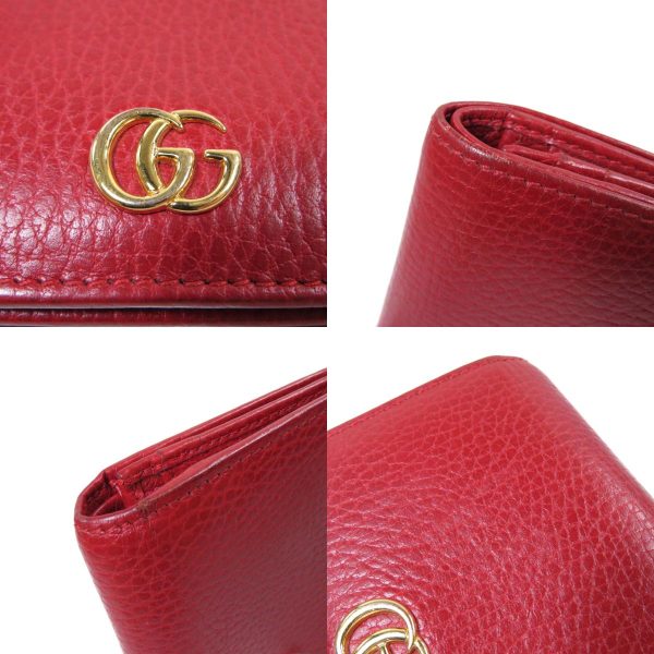 45714408 12 combine Gucci GG Marmont Offdia Long Wallet With Coin Purse PVC Ladies