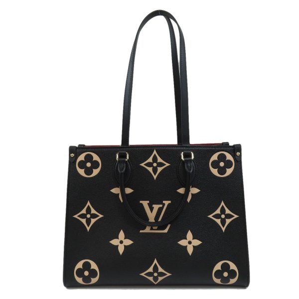 45714425 5 Louis Vuitton On The Go MM Amplant Bicolor Monogram Tote Bag