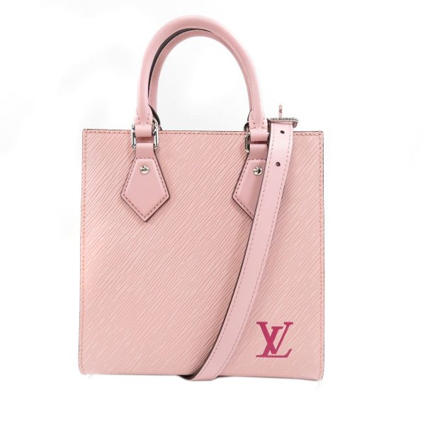 45714483 1 Louis Vuitton Sac Plat BB Rose Ballerine Handbag Epi Leather Pink