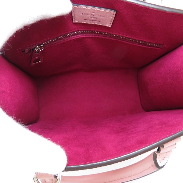 45714483 5 Louis Vuitton Sac Plat BB Rose Ballerine Handbag Epi Leather Pink