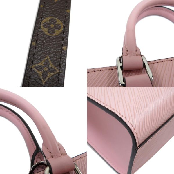 45714483 9 combine Louis Vuitton Sac Plat BB Rose Ballerine Handbag Epi Leather Pink