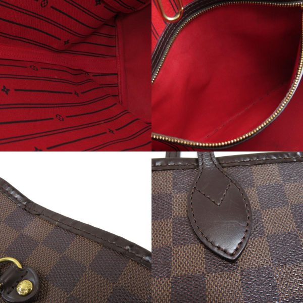 45714489 11 combine Louis Vuitton Neverfull MM Damier Ebene Tote Bag