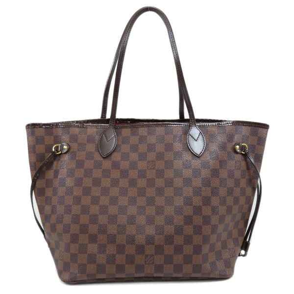 45714489 2 Louis Vuitton Neverfull MM Damier Ebene Tote Bag