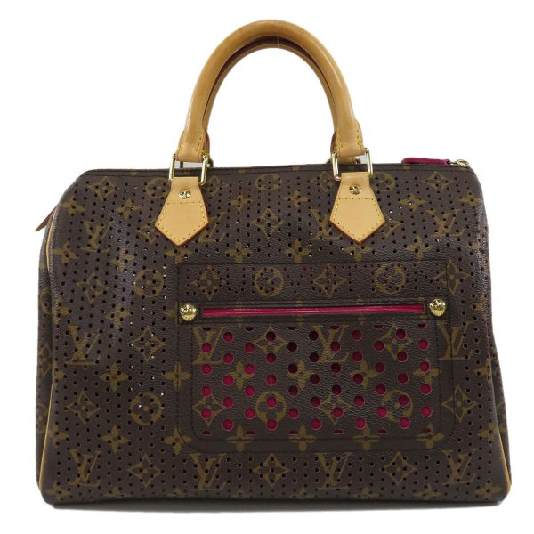 45714490 1 Louis Vuitton Speedy 30 Monogram Canvas Perfo Boston Bag