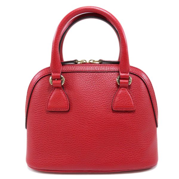 45714491 2 Gucci Outlet 2way Handbag Leather Ladies Red