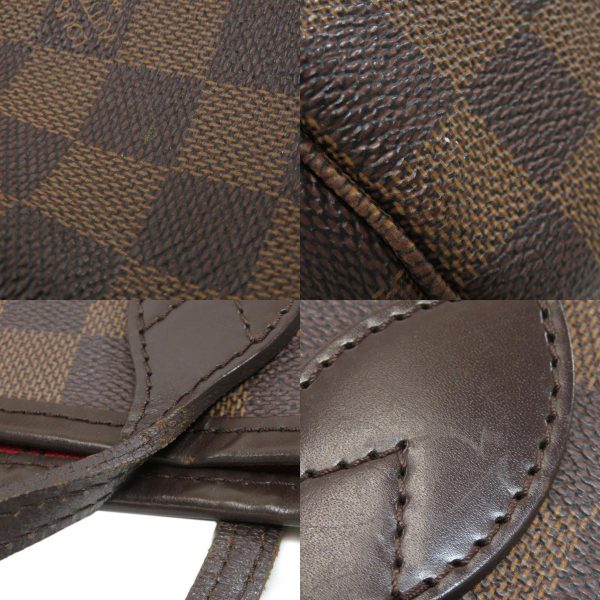 45714511 14 combine Louis Vuitton Neverfull MM Damier Ebene Tote Bag Canvas