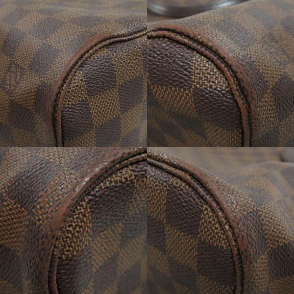 45714511 22 combine Louis Vuitton Neverfull MM Damier Ebene Tote Bag Canvas