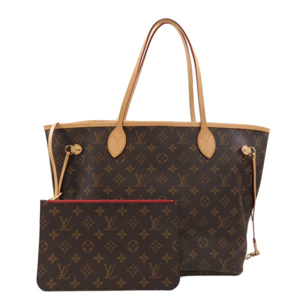 45714514 1 Louis Vuitton Neverfull MM Monogram Tote Bag Canvas