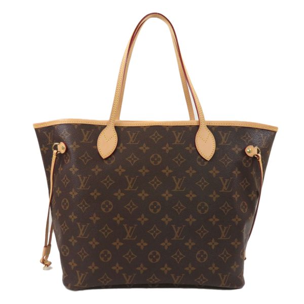 45714514 2 Louis Vuitton Neverfull MM Monogram Tote Bag Canvas