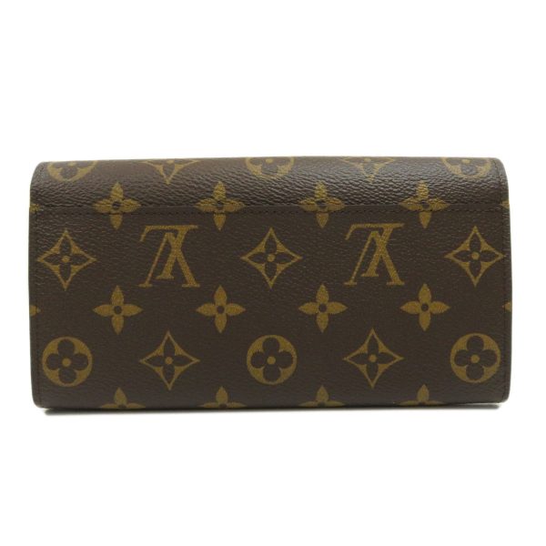 45714652 2 Louis Vuitton Portefeuille Sarah Monogram Canvas Long Wallet