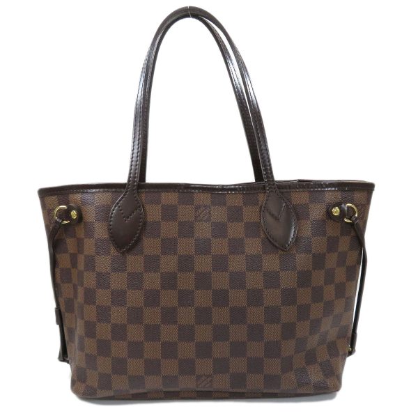 45714801 1 Louis Vuitton Neverfull PM Damier Ebene Tote Bag