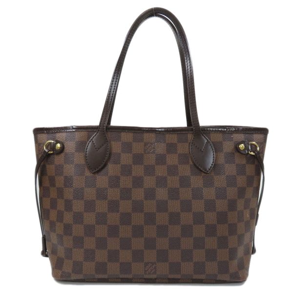 45714801 2 Louis Vuitton Neverfull PM Damier Ebene Tote Bag