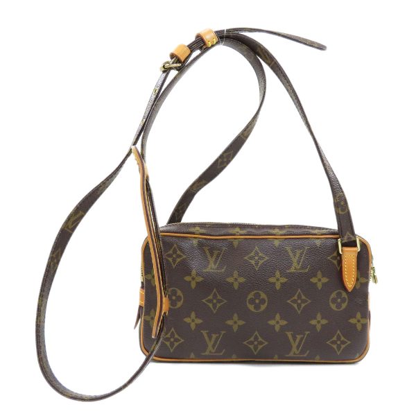 45714840 2 Louis Vuitton Pochette Marley Bandouliere Monogram Shoulder Bag